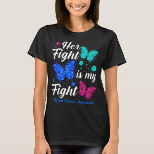 Her Fight Is My Fight Thyroid Cancer Awareness But T-Shirt
