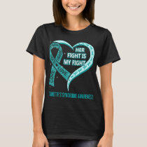 Her Fight Is My Fight Tourette's Syndrome Awarenes T-Shirt