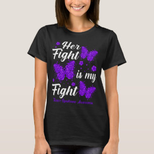Her Fight Is My Fight Turner Syndrome Awareness Bu T-Shirt