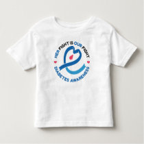 Her Fight Is Our Fight – Diabetes Awareness Toddler T-shirt