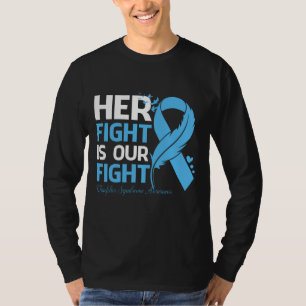 Her Fight Is Our Fight KLINEFELTER SYNDROME AWA T-Shirt