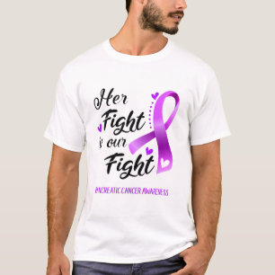 Her Fight is our Fight Pancreatic Cancer Awareness T-Shirt