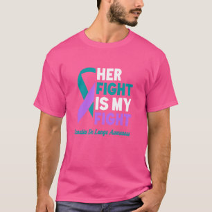 Her Fight My Fight Cornelia De Lange Syndrome Awar T-Shirt