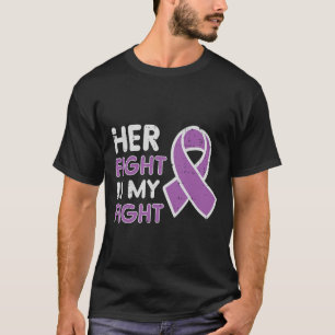 Her Fight My Fight Domestic Violence Awareness K T-Shirt