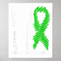 Her Fight My Fight Green Ribbon Mental Health Awar