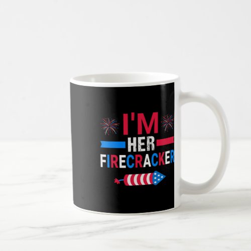 Her Firecracker July 4th Matching Couple For Here  Coffee Mug