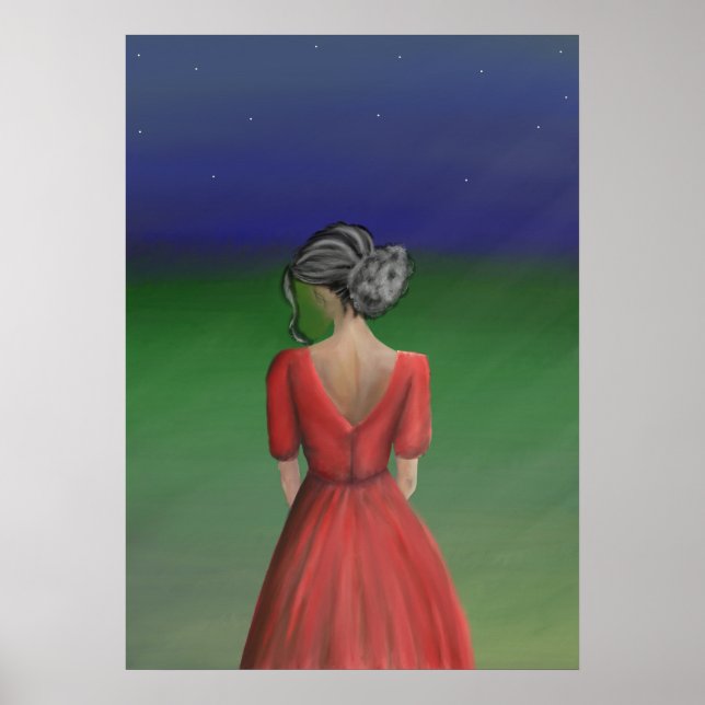 Her Fleeting Presence Poster (Front)