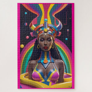 Her Glamour Set Them Free Jigsaw Puzzle