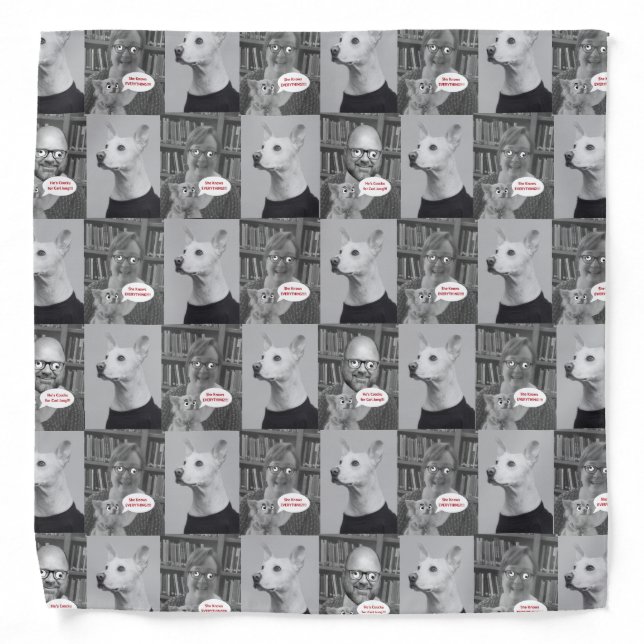 Her, His, and Ivory Bandana (Front)