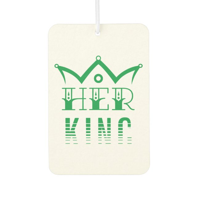 Her King Air Freshener (Front)