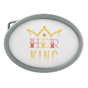 Her King Belt Buckle