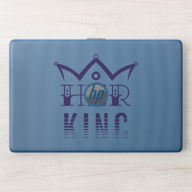 Her King HP Laptop Skin (Front)