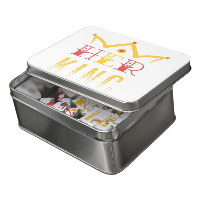 Her King Jigsaw Puzzle (Lid Open)