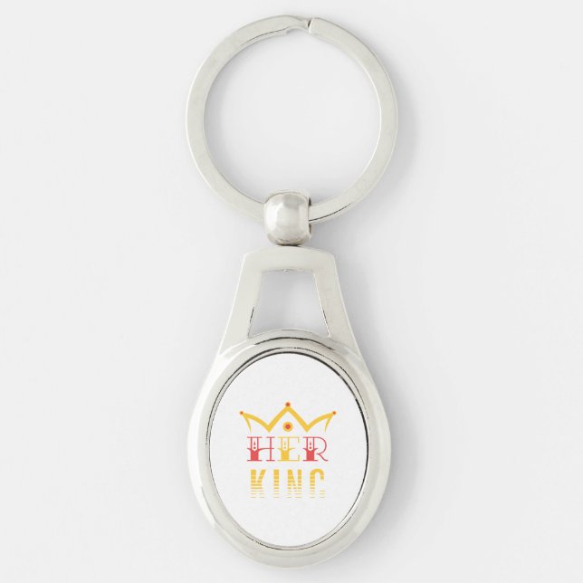 Her King Keychain (Front)