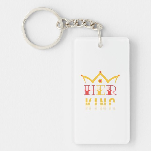 Her King Keychain (Front)