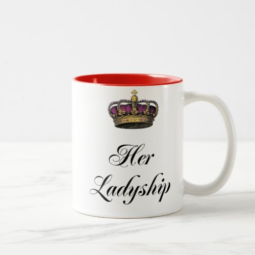 Her Ladyship Two_Tone Coffee Mug