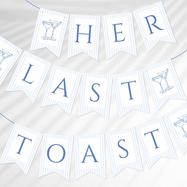 Her Last Toast on The Coast Bunting Flags (Creator Uploaded)