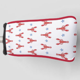 Her Lobster Bake Preppy Golf Head Cover