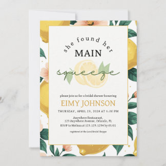 Her Main Squeeze Invitation