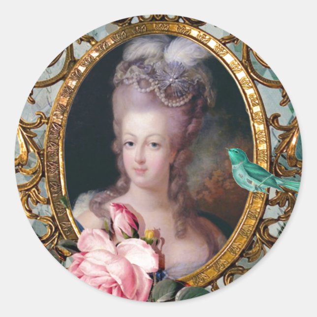 Her Majesty, Queen Marie Antoinette, Round Seals (Front)