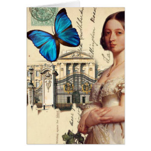Her Majesty Queen Victoria, blank, Cards