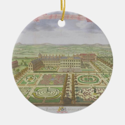 Her Majestys Royal Palace at Kensington from Su Ceramic Ornament