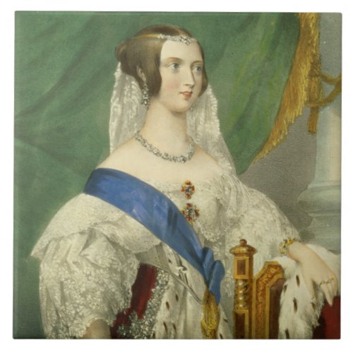 Her Most Gracious Majesty Queen Victoria 1819_19 Ceramic Tile