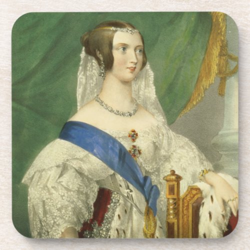 Her Most Gracious Majesty Queen Victoria 1819_19 Drink Coaster