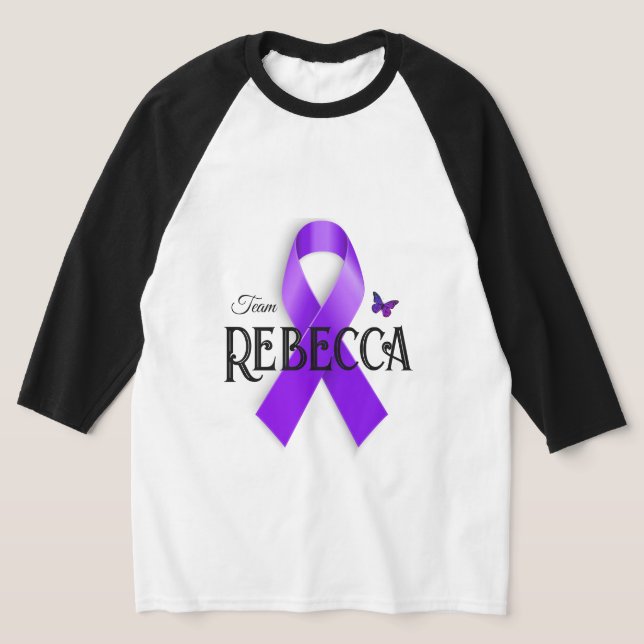 HER NAME Personalize Show Lupus Support T-Shirt (Laydown)