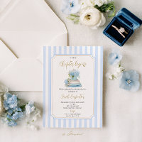 Her Next Chapter Begins Bridal Shower Invitation