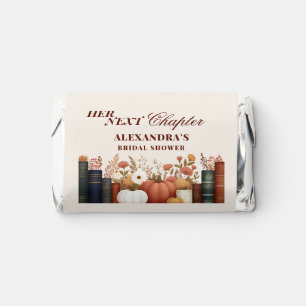 Her Next Chapter Fall Book Theme Bridal Shower Hershey's Miniatures