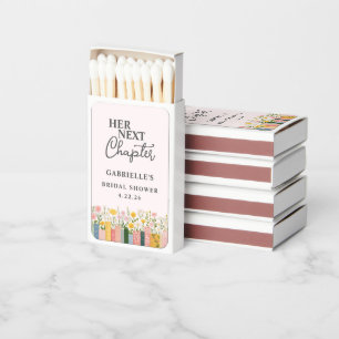 Her Next Chapter Floral Storybook Matchboxes