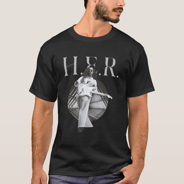 Her Official Back Of My Mind Guitar T-Shirt (Front)