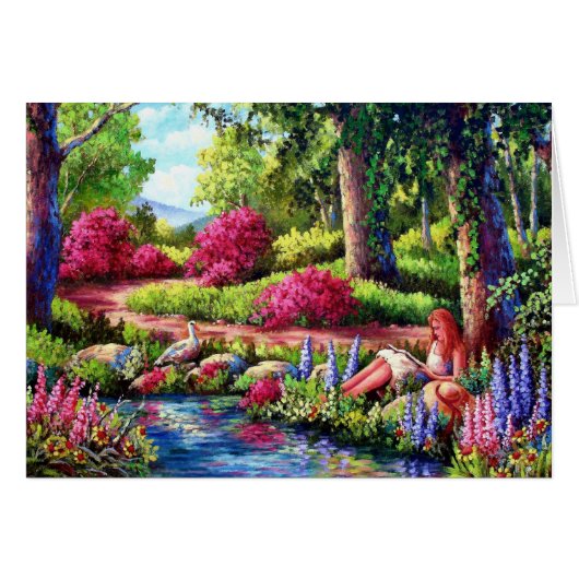 Her Reading Hideaway Cards (Front Horizontal)