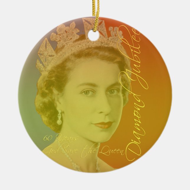 Her Royal Highness Ceramic Ornament (Front)