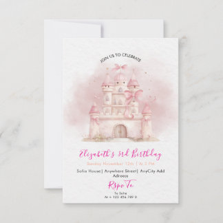 Her Royal Highness Princess Birthday Party Invite