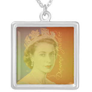 Her Royal Highness Silver Plated Necklace