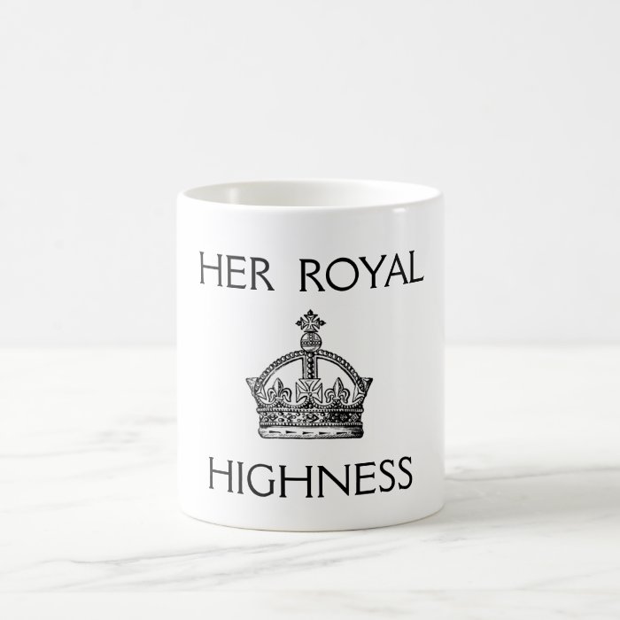 Her Royal Highness tea mug