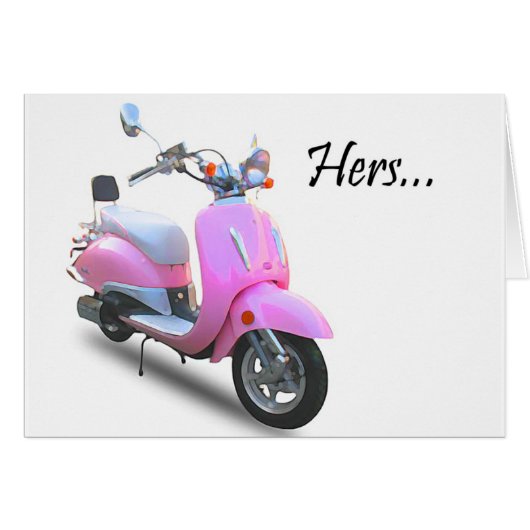 Her Scooter Cards (Front Horizontal)