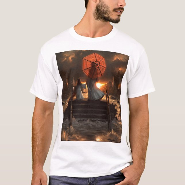 Her Silent Silhouette T-Shirt (Front)
