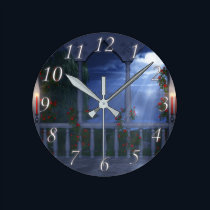 Her Silver Mantle Clock
