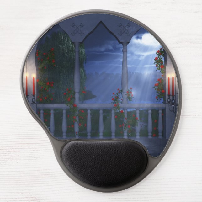 Her Silver Mantle Gel Mousepad (Front)