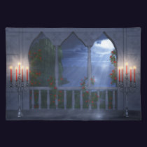 Her Silver Mantle Placemat