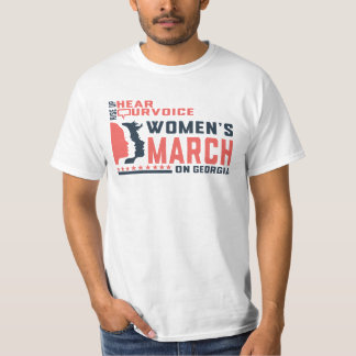 Her Strength - March for Change on GEORGIA T-Shirt