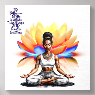 Her Wisdom Existence Photo Tile