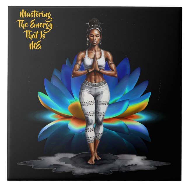 Her Wisdom Mastering Energy Ceramic Tile (Front)