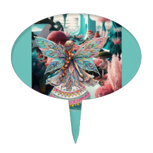 Her World Of Magical Wonder Cake Topper