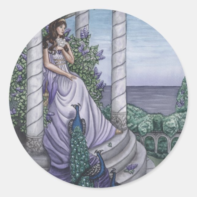 Hera Classic Round Sticker (Front)