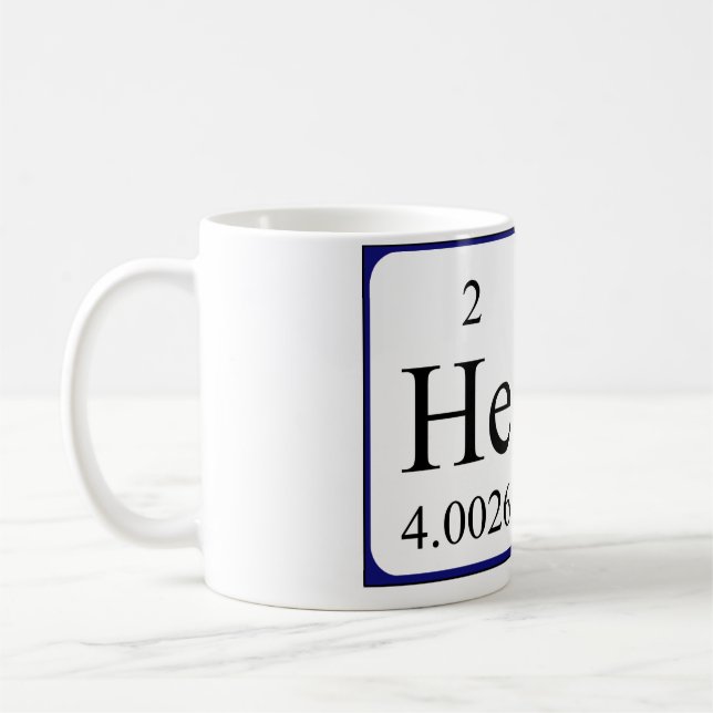 Hera periodic table name mug (Left)