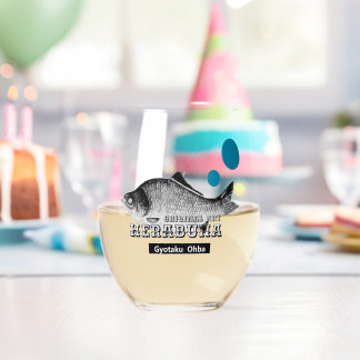 Herabna Thank and pray for all life. Stemless Wine Glass